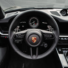 Load image into Gallery viewer, JQ Werks Madtrace Clubsport Magnetic Paddle Shifters for Porsche 991 / 982 / 992 / 971 / 958 / 95B / PO536 Carbon Fiber / Black or Gunmetal Aluminum Alternate Image