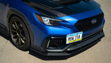 Load image into Gallery viewer, OLM Front Lip for Subaru WRX (2022-2026) RD1 Style 3 Piece Matte Black ABS OLMB.47022.1 Alternate Image