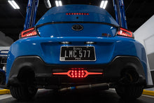Load image into Gallery viewer, OLM Rear Fog Light Subaru BRZ / Toyota GR86 (2022-2026) V1 Clear Lens / Black Base / White Bar OLMA.70258.1-B Alternate Image