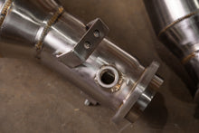 Load image into Gallery viewer, Valvetronic Downpipes for BMW M2 G87 (23-26) M3 G80 / M4 G82 G83 (21-26) EPA Compliant 400 Cell Alternate Image