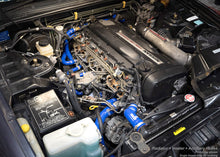 Load image into Gallery viewer, HPS Performance Silicone Coolant Hoses Nissan Skyline GTR R33 RB26 (95-98) [Radiator + Heater + Ancillary + Idle Air Control] Black / Blue / Red - Radiator / Black Alternate Image