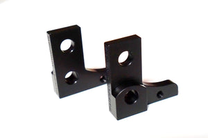 TrackSpec Porsche LWB Seat Recliner Brackets (Porsche 992 GT3 GT3 RS) Black