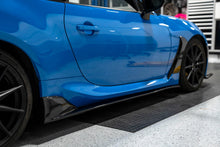 Load image into Gallery viewer, OLM Side Skirts for Toyota GR86 / Subaru BRZ (2022-2026) CS Style Carbon Fiber OLMB.49004.1 Alternate Image