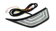 Load image into Gallery viewer, OLM LED Fender Vent Sequential Sidemarkers for Jeep Wrangler (2018-2026) Red / Yellow / Black OLME.23005.1 Alternate Image