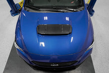Load image into Gallery viewer, OLM Hood Scoop Cover for Subaru WRX (2022-2025) A1 Style Carbon Fiber OLMB.47012.1 Alternate Image