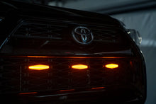 Load image into Gallery viewer, OLM LED Grille Lights for Toyota 4Runner (2014-2019) Amber LED with Smoke Lens OLME.49005.2 Alternate Image