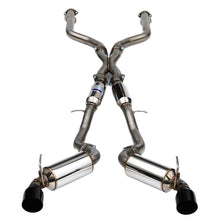 Load image into Gallery viewer, Invidia Exhaust Nissan Z RZ34 (22-25) R400 or Gemini Catback w/ Rolled or Single Layer Tips - Gemini Rolled / Titanium Alternate Image