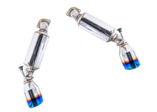 Load image into Gallery viewer, EOS Exhaust for Nissan 370Z Z34 (09-20) Axle-Back w/ 4.5" Burnt Tips Alternate Image
