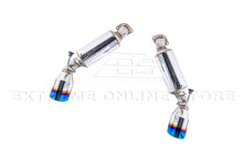 Load image into Gallery viewer, EOS Exhaust for Nissan 370Z Z34 (09-20) Axle-Back w/ 4.5" Burnt Tips Alternate Image