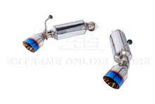 Load image into Gallery viewer, EOS Exhaust for Nissan 370Z Z34 (09-20) Axle-Back w/ 4.5" Burnt Tips Alternate Image