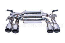 Load image into Gallery viewer, EOS Exhaust for BMW M3 F80 (15-18) M4 F82 F83 (15-19) Polished 3.5" Quad Tip Axle-Back Alternate Image