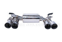 Load image into Gallery viewer, EOS Exhaust for BMW M3 F80 (15-18) M4 F82 F83 (15-19) Polished 3.5" Quad Tip Axle-Back Alternate Image