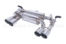 Load image into Gallery viewer, EOS Exhaust for BMW M3 F80 (15-18) M4 F82 F83 (15-19) Polished 3.5" Quad Tip Axle-Back Alternate Image