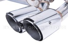 Load image into Gallery viewer, EOS Exhaust for BMW M3 F80 (15-18) M4 F82 F83 (15-19) Polished 3.5" Quad Tip Axle-Back Alternate Image