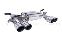 Load image into Gallery viewer, EOS Exhaust for BMW M3 F80 (15-18) M4 F82 F83 (15-19) Polished 3.5" Quad Tip Axle-Back Alternate Image