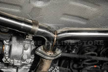 Load image into Gallery viewer, EOS Exhaust for Mazda3 BP Hatchback (19-26) CX-30 (20-26) Muffler Delete w/ Burnt Tips Alternate Image