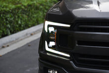 Load image into Gallery viewer, Alpha Owls Projector Headlights Ford F150 (18-20) Elite Series 5500K Super White LED - Black Alternate Image