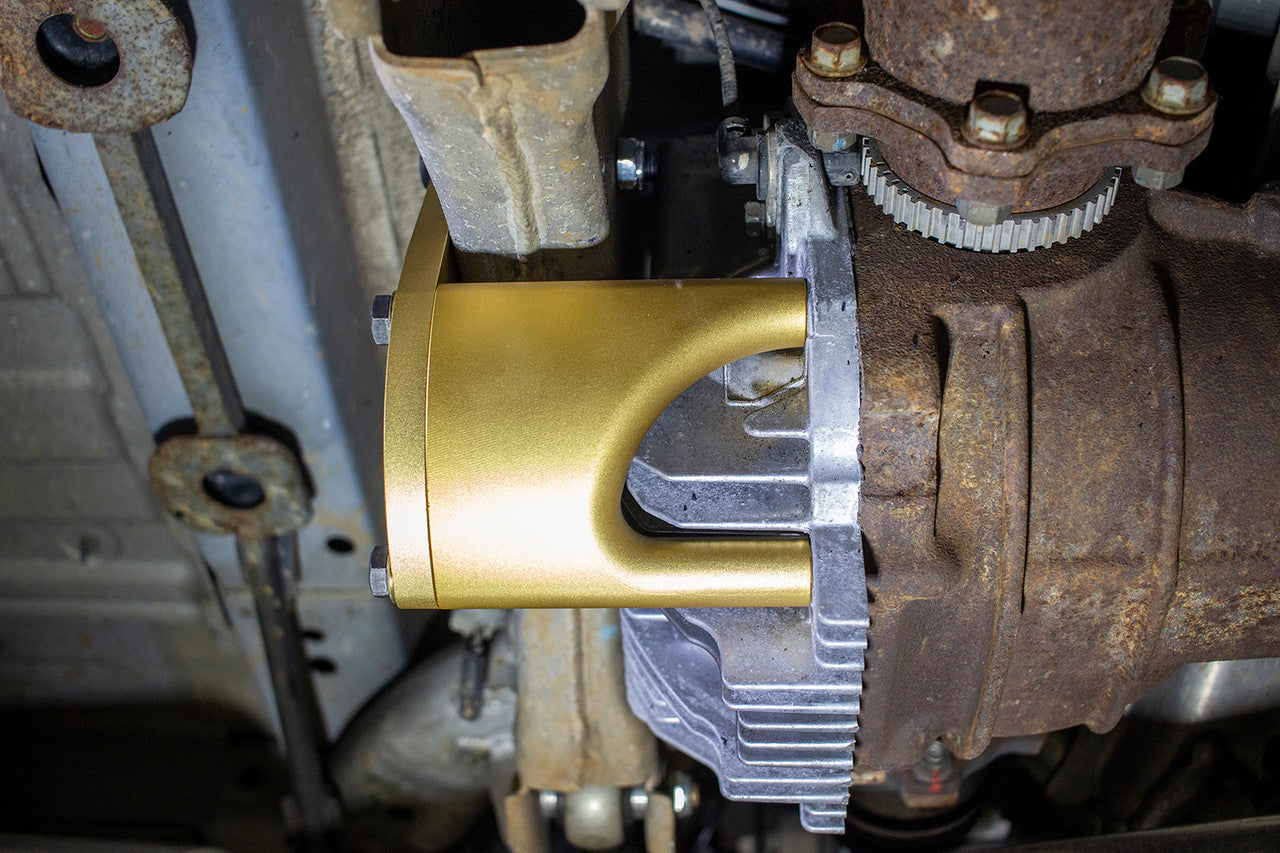 Z33 Diff ISR CNC Billet Diff Brace Nissan 350Z / Infiniti G35 (03-08) Gold - IS