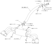 Load image into Gallery viewer, HKS Exhaust Nissan GT-R R35 (2011-2016) Super Turbo Axleback - 31029-AN010 Alternate Image