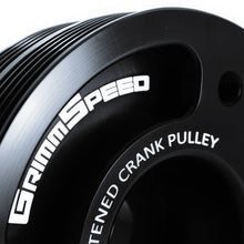 Load image into Gallery viewer, GrimmSpeed Crank Pulley Subaru Baja (2004-2006) Lightweight - Black or Red Alternate Image