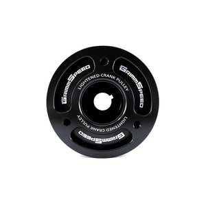 GrimmSpeed Crank Pulley Subaru Outback (2003-2009) Lightweight - Black