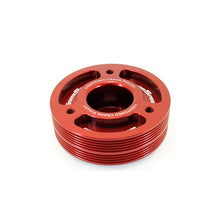 Load image into Gallery viewer, GrimmSpeed Crank Pulley Subaru Baja (2004-2006) Lightweight - Black or Red Alternate Image
