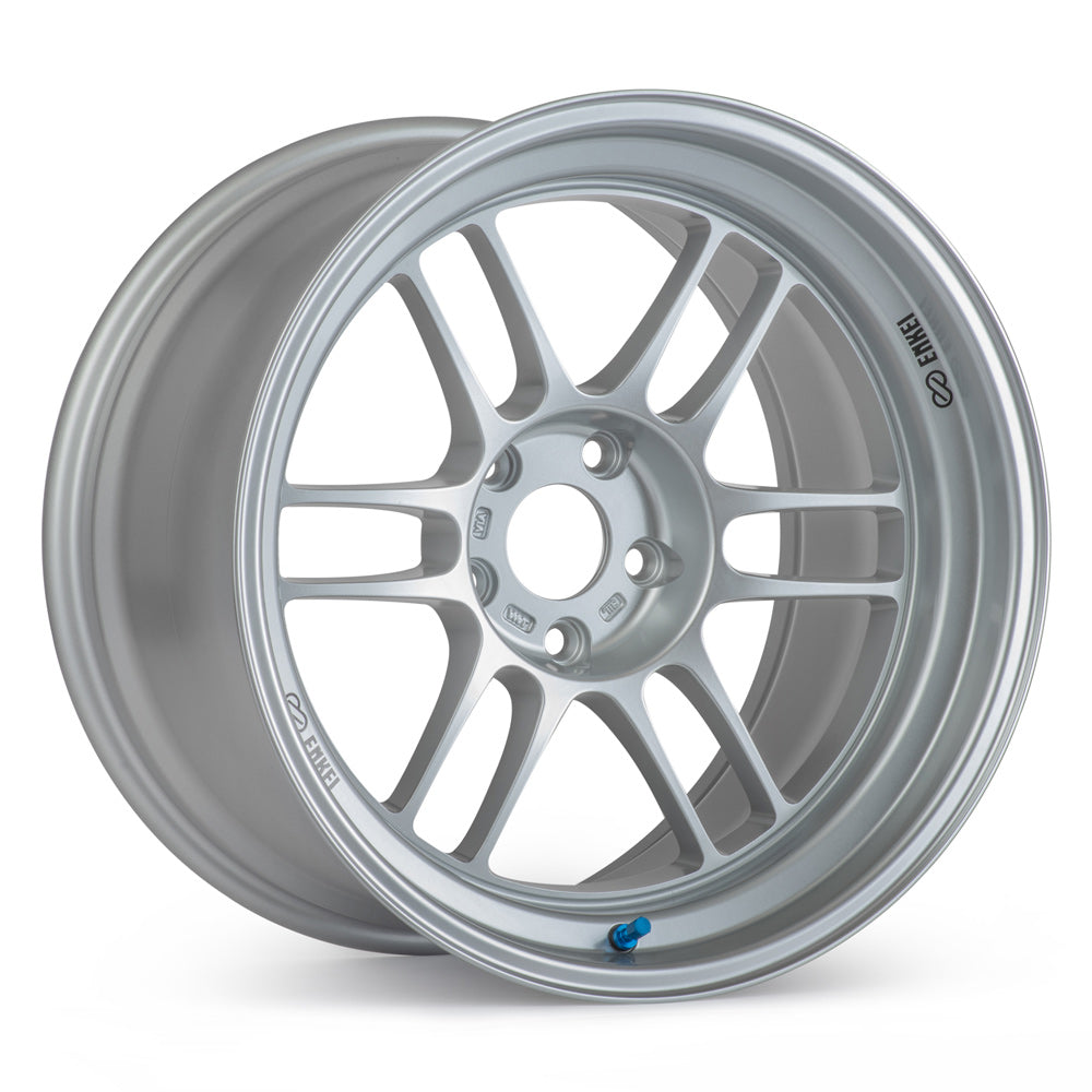 Enkei RPF1RS Wheels 15X8 (+28 Offset/ 4x100 Bolt Pattern) Silver