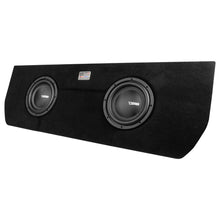 Load image into Gallery viewer, DS18 Dual 10" Subwoofer System for Toyota Tundra XK70 (22-26) Double Cab / CrewMax w/ Amp Alternate Image