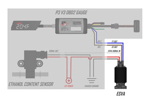 P3 Gauges Ethanol Sensor Voltage Adaptor - P3ESVA