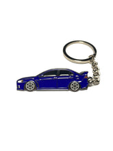 Load image into Gallery viewer, Drift Pins Mitsubishi Lancer Evo X Keychains Alternate Image