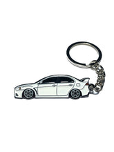 Load image into Gallery viewer, Drift Pins Mitsubishi Lancer Evo X Keychains Alternate Image