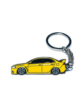 Load image into Gallery viewer, Drift Pins Mitsubishi Lancer Evo X Keychains Alternate Image