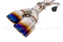 Load image into Gallery viewer, EOS Exhaust for Subaru WRX / STI VA (15-21) Muffler Delete Catback w/ Quad Burnt Tips Alternate Image