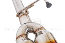 Load image into Gallery viewer, EOS Exhaust for Subaru WRX / STI VA (15-21) Muffler Delete Catback w/ Quad Burnt Tips Alternate Image
