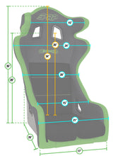 Load image into Gallery viewer, PRP Echo FIA Composite Bucket Racing Seat [Fixed Back] Multiple Color Options Alternate Image
