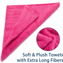 Load image into Gallery viewer, WASH&amp;WHIPS Edgeless Microfiber Coral Fleece with Ultrasonic Edge 3 Pack Alternate Image