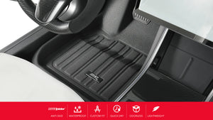 3D MAXpider Floor Mats Audi E-Tron GT (2020-2024) All-Weather Elitect Series - Complete Set