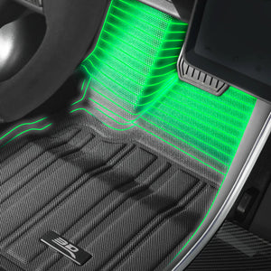 3D MAXpider Floor Mats Audi E-Tron GT (2020-2024) All-Weather Elitect Series - Complete Set