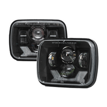 Load image into Gallery viewer, Xprite 5X7&quot; LED Headlight with High/Low Beam &amp; Daytime Running Light Alternate Image