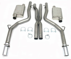 JBA Exhaust Chrysler 300C SRT8 6.1 V8 (2005-2010) Catback 3.0" Stainless Steel - 40-1601