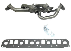 JBA Shorty Headers Jeep Wrangler TJ L6 4.0L (2000-2006) CARB/Smog Legal 1 1/2" - Stainless or Titanium