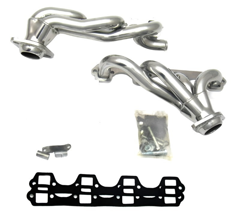 JBA Shorty Headers Ford F350 5.8L V8 (86-96) CARB/Smog Legal - Stainless or Titanium