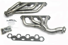 Load image into Gallery viewer, JBA Shorty Headers for Mercury Cougar V8 (67-73) 1 5/8" Raw Stainless or Silver Ceramic Alternate Image