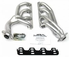 Load image into Gallery viewer, JBA Shorty Headers for Mercury Cougar V8 (67-73) 1 5/8" Raw Stainless or Silver Ceramic Alternate Image