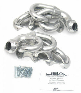 JBA Shorty Headers Ford Mustang S197 4.6L V8 3V GT (05-10) CARB/Smog Legal 1 1/2" - Stainless or Titanium