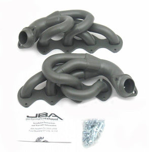 JBA Shorty Headers Ford Mustang S197 4.6L V8 3V GT (05-10) CARB/Smog Legal 1 1/2" - Stainless or Titanium