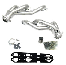 Load image into Gallery viewer, JBA Shorty Headers Chevy C/K 1500/2500 4.3L V6 (88-95) CARB/Smog Legal 1 1/2" - Stainless Steel - Silver Ceramic or Raw Finish - Silver Ceramic Alternate Image