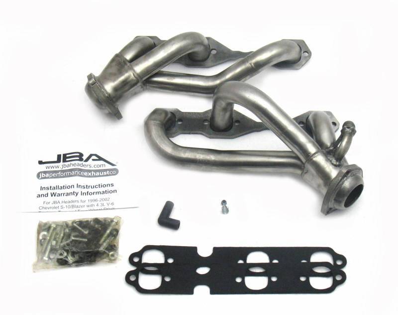 JBA Shorty Headers Chevy S10 4.3L V6 (96-01) CARB/Smog Legal 1 1/2