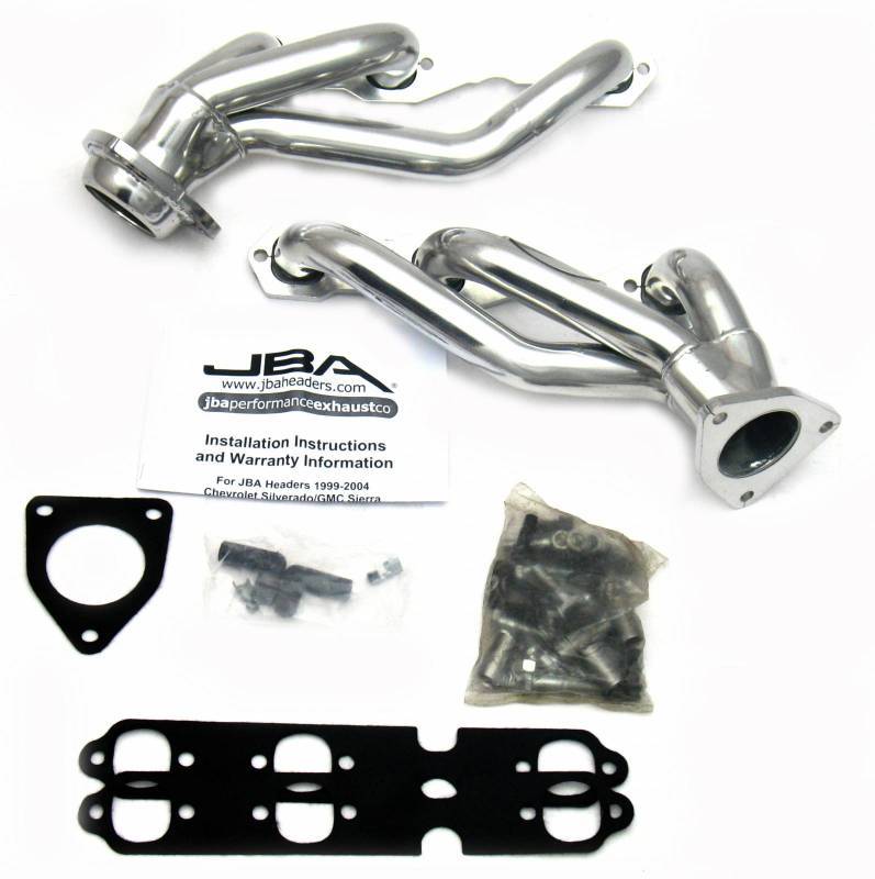 JBA Shorty Headers GMC Sierra 4.3L V6 (03-13) CARB/Smog Legal 1 5/8 ...