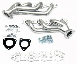 JBA Shorty Headers Chevy Tahoe 6.0L V8 (2003, 05-06) CARB/Smog Legal 1 5/8" - Stainless or Titanium